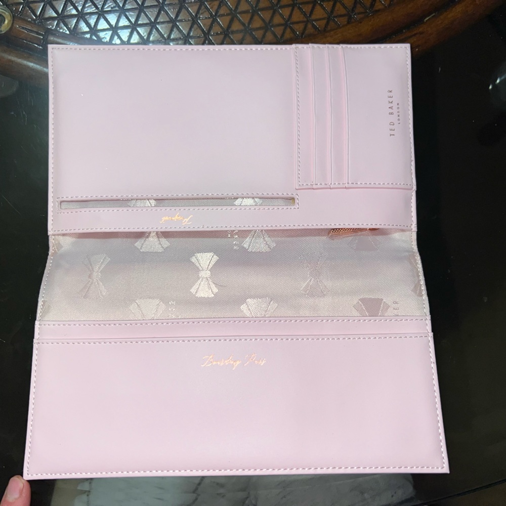 Ted Baker London Travel passport wallet new without tags